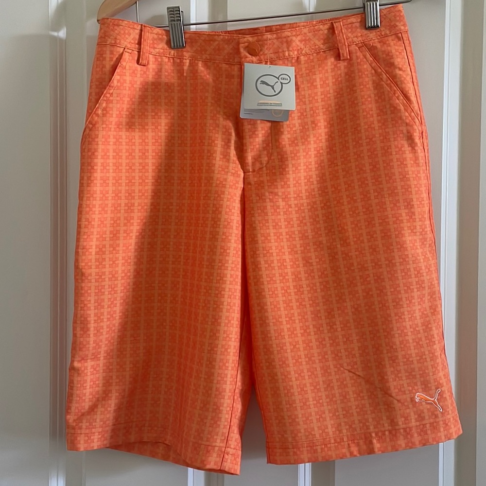 Puma Rickie Fowler Boys UPF50+ Sweat-Wicking Golf Shorts *NWT*